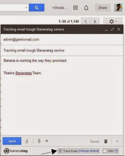 Bananatag Email Tracking Service free
