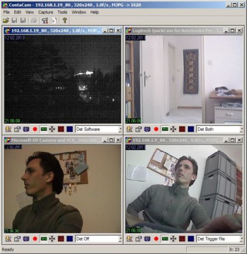 ContaCam Free Video Surveillance software