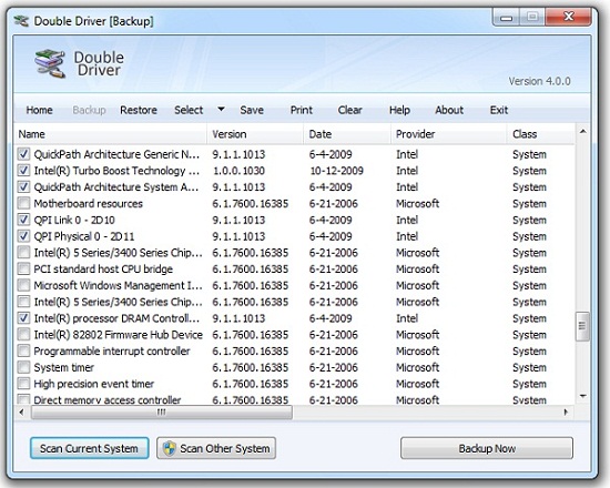 backup & restore windows device drivers, backup windows 7 & 8 drivers, tiny backup & restore system drivers app