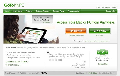 GoToMyPC Remote Access