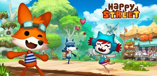 Happy Street for android google play iOS ipad, play games, download game