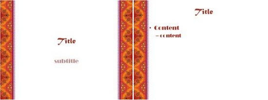 Henna Style Border Template