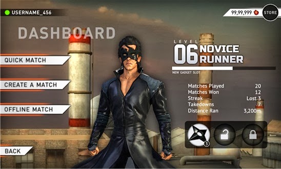 Krrish 3 Official Game Launched for Windows Phone 8