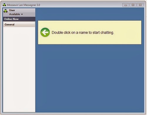FREE Chat on LAN with Mossawir LAN Messenger Without Internet