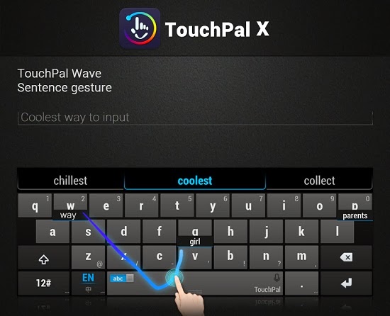 TouchPal X: FREE Swype Keyboard Alternative App for Android