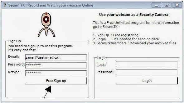 FREE Online Webcam Recorder can Save Videos Offline / Online