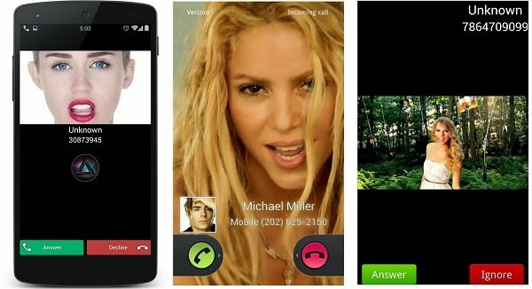 Video Ringtone Android Apps, Play Video on Incoming Calls