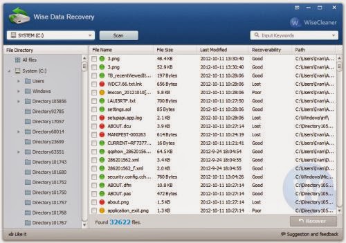 Wise Data Recovery Free