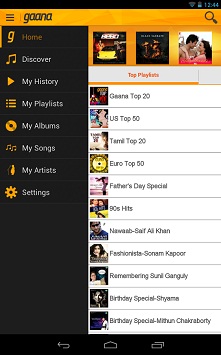 Gaana - Free Songs & Radio Android App