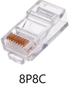 8P8C RJ45 connector