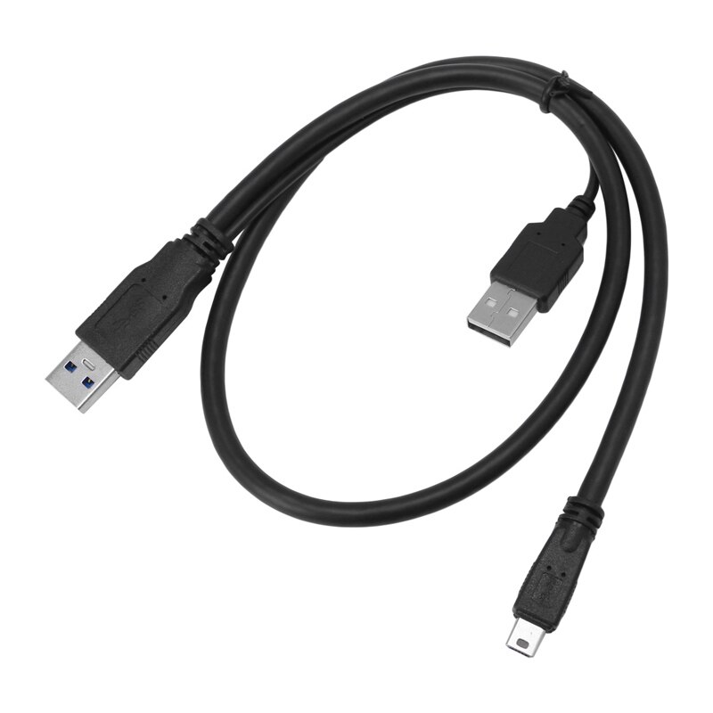 USB Y cable for connecting an external HDD