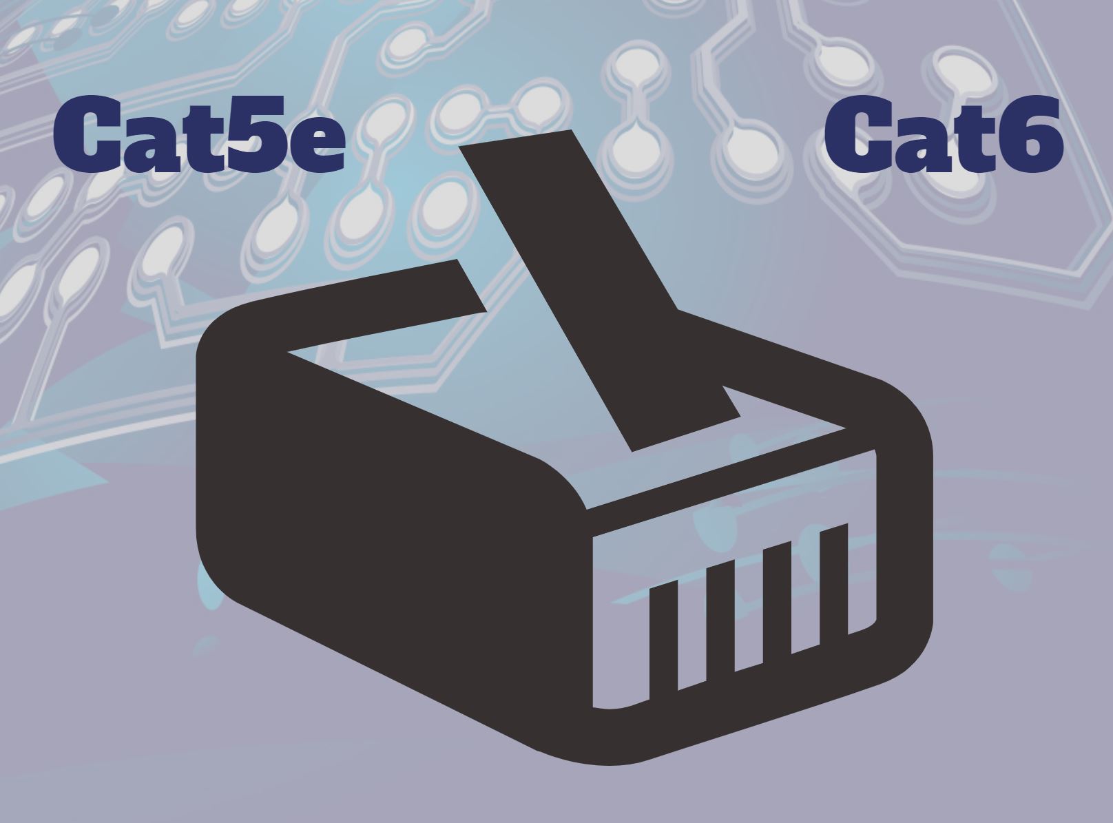 the differences between CAT-5E, CAT6, CAT6a, CAT7, and CAT 8.1 connectors